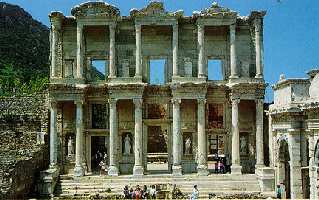 Celsus library in Ephesus